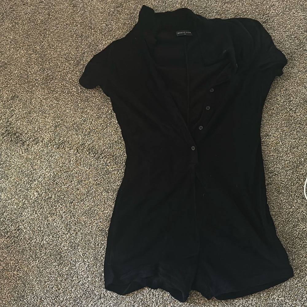 white fox jumpsuit unitard